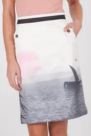 Dane Photo Print Skirt--STM-DANEPC1