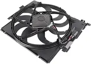 Electric Radiator Fan Assembly 400W 17427640509 17428641963，Compatible With BMW F20 F35 F30 1742 8641 963