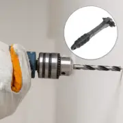 Drill Chuck Key Wrench Clip Type Power Spanner Ratchet Two-Headed