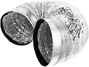 COHEALI 1Pc Double Telescopic Aluminum Foil Kitchen Vent Hose Flexible Ducting for Easy Installation Kitchens Bathrooms and Dryer Rooms Air Duct Accessory