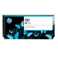 在飛比找PChome24h購物優惠-HP 747 原廠灰色高容量墨水匣 (300ml) P2V8