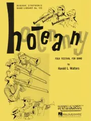Hootenanny Folk Festival Band Score & Parts Concert Sheet Music Rubank Book