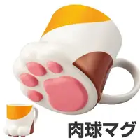 在飛比找PChome24h購物優惠-日本Sunart 250ml三花貓肉球馬克杯