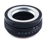 Lens TILT Adapter for M42 Screw Lens to EF-M Mount M200 M50 M6 M100 M3 Camera
