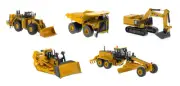 DieCast Masters 85584-Case 1:125 Caterpillar Elite Series Assortment