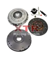 XTR HD CLUTCH KIT+SLAVE+FLYWHEEL for 91-92 JEEP CHEROKEE COMANCHE WRANGLER 4.0L (for: Jeep)