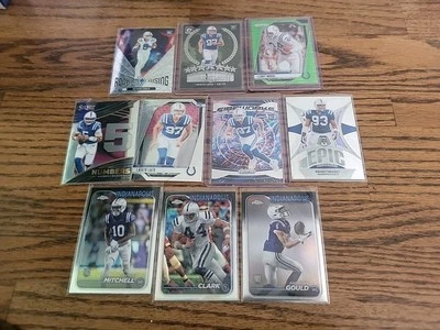 Indianapolis Colts Insert Lot.. Gould Richardson Moore Freeney Latu Clark