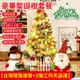 【台灣出貨】豪華聖誕樹 家用聖誕樹 耶誕節 1.2米1.5米1.8米 2.1米2.4米聖誕樹套餐 附LED彩燈 交換禮物