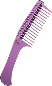 BAZEITFLOW Multi-use Hair Dye Comb Highlighting Applicator for Oil Treatments Styling Easy to Clean for Home Salon Use Design