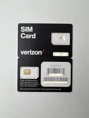 10 Pack NEW VERIZON 3-in-1 /Prepaid 4G LTE 5G SIM Card, Nano/Micro/Standard Size