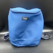 Backpack Bucket Cooler OLLI Navy Blue Insulated Bag Carry All Neoprene Outdoor
