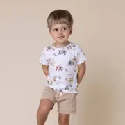 Snuggle Hunny Diggers & Tractors Organic T-Shirt