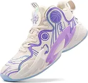 [ZENTAUR] Men's High Top Basketball Shoes Enhance Ankle Support and Non Slip Rubber Soles