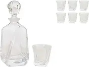 ESTUCHE 6 Vasos 280 ml + Bottella 650 ml VIDRIO