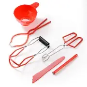 Canning Kit 6 Pcs Home Canning Supplies Equipment Includes Funnel for Wide Mo...