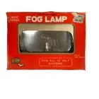 Kmart Wide Range Rectangular Fog Lamp Light 12 Volt System Vintage