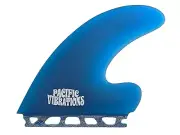 Pacific Vibrations Surfboard Fins 4.6" J Drive Trailer Fin Fits Futures