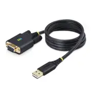 StarTech 1P3FFCNB-USB-SERIAL 3ft (1m) USB to Null Modem Serial Cable