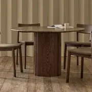 Tathra Marble Round Dining Table