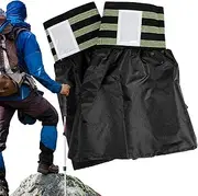 [Xinhuju] Cycling Leg Gaiters for Men Leg Gaiters for Men | Low Trail Gaiters Waterproof Hiking Shoe Gaiters Adjustable Leg Gaiters