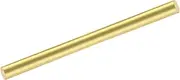 uxcell 1pcs Brass Rods 1/2" x 8" Brass Solid Round Stock Lathe Bar for Knife Handles Pin DIY Craft Model Plane