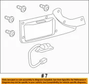 76806-42020-J0 Toyota Garnish sub-assy, back door, outside lower lh 7680642020J0