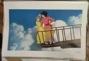 LICENSED Studio Ghibli print - "HOWL'S MOVING CASTLE"