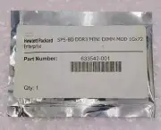 HP Enterprise 633542-001 SPS-BD DDR3 MINI DIMM MOD 1Gx72 New