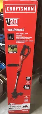 Craftsman 20V Cordless String Trimmer Weedwacker 13 inch NEW