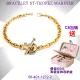 【CHARRIOL 夏利豪】Bracelet St-tropez Mariner水手手鍊-金舷窗款 加雙重贈品 C6(06-104-1272-2)