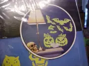 LOT 2 Halloween Glow in the dark Waterproof Temporary Tattoo Sticker Party Props