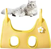 Keyubria Cat Hammock for Grooming | Cat Grooming Harness Grooming Hammock Cat Sling,Comfortable Dog Grooming Hammock Restraint Bag for Nail Clipping Bathing Shaving