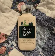 NEW Bath & Body Works Vanilla Bean Noel 24 Hour Moisture Body Lotion, 8 oz
