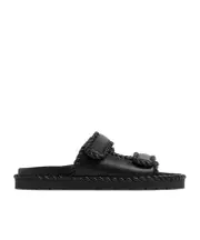 Jack Flat Mule 36,37,38 black
