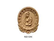 Pieta. Hand Carving in Cherry, Red Oak, Walnut. Accent/Wall Plaque