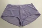 Savage X Fenty Purple Signature Script Shorts Large