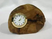 Clock, Sassafras Wood,Tree Limb Branch, Quartz, Includes Extra Battery Brand New