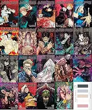 Juliet Music Jujutsu Kaisen Manga Series (Volume 0-18) 19 Books Collection Set by Gege Akutami & Magnetic Bookmarks