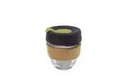 KeepCup Brew Reusable 227ml Glass Coffee Cup Drink Water Mug Small Pistachio