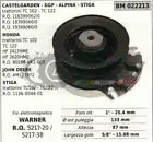 80185VK1003 Clutch Electromagnetic Mower Lawn Mower Honda HF 2417HME