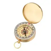 Compass Pocket Brass Watch Style Military Army Outdoor Camping Hiking Tool