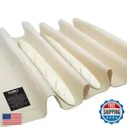 Walfos Professional Proofing Cloth, 17" x 14" Heavy Duty Bakers Dough Couche,