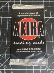 1994 Akira Trading Cards 1 Unopened Pack Manga Anime Katsuhiro Otomo Artist Rare