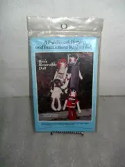 Bev's Reversible 33" Doll Pattern by Yours Truly 1980 NEW