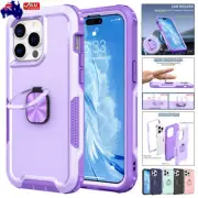 Armor Shockproof Case Tough Ring Cover For iPhone 15 14 13 12 11 Pro Max XS XR 8