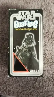 2 Star Wars Jango Fett & Darth Vader Bust-Ups Series 2 & 3 New!