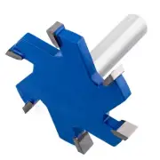 65mm x 7.5mm CNC Spoilboard Surface Planing Router Bit 6Flute 12mm Shank Planer
