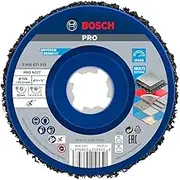 Bosch Professional 2608621833 X-Lock Cleaning Disc N377 (Metal and Stainless Steel, Ø 125mm, Accessories for Angle Grinders)