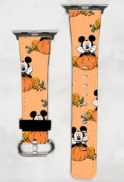 Mickey Mouse Pumpkin Halloween Apple Watch Band 38/40/41 & 42/44/45 Disney