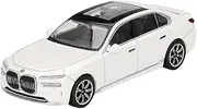 Mini GT 1/64 BMW i7 xDrive60 Mineral White (Left Handle) Finished Product MGT00819-L